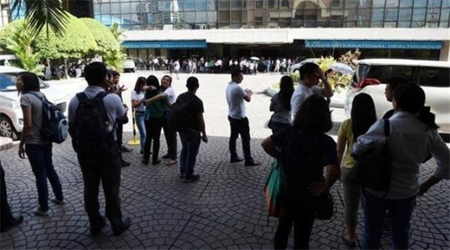 Hàng trăm người bỏ chạy sau ba trận động đất mạnh tại Philippines