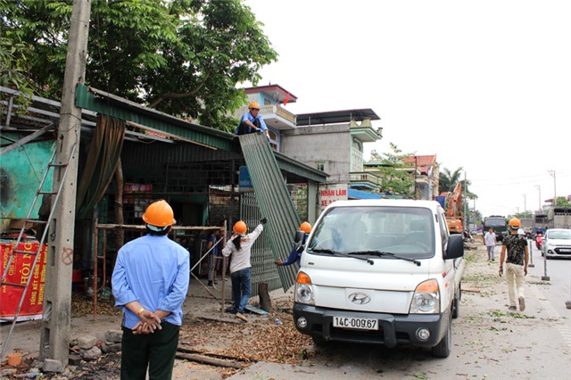 Đã GPMB thêm được 300m hành lang tại Dự án cải tạo QL 18 Uông Bí - Bắc Ninh