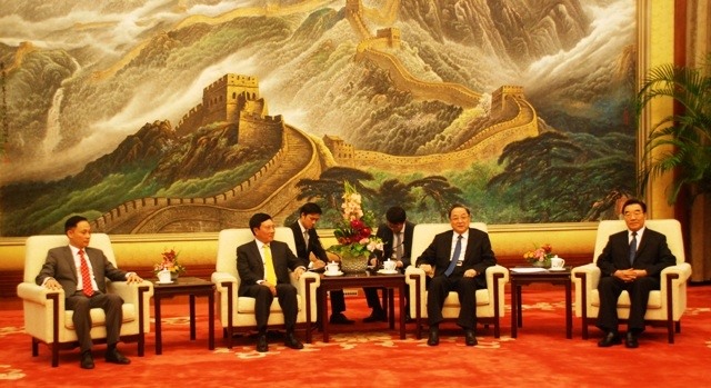  Phiên họp lần thứ mười Ủy ban chỉ đạo hợp tác song phương Việt Nam - Trung Quốc