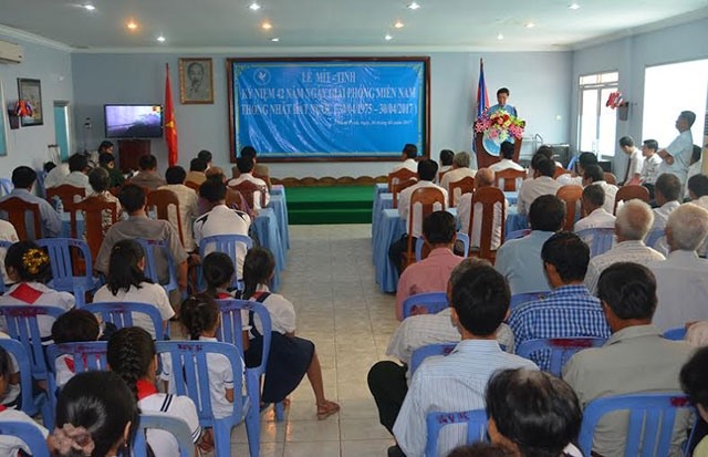  Việt kiều Campuchia mít tinh kỷ niệm 42 năm Ngày giải phóng miền nam