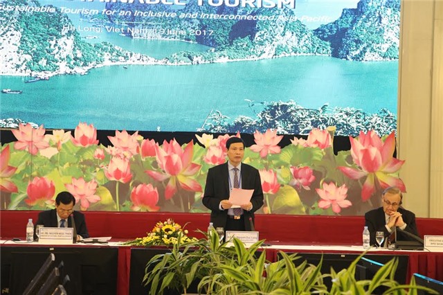 Bài phát biểu chào mừng của đồng chí Chủ tịch UBND tỉnh Quảng Ninh tại hội nghị “Đối thoại chính sách cao cấp APEC về du lịch bền vững” 