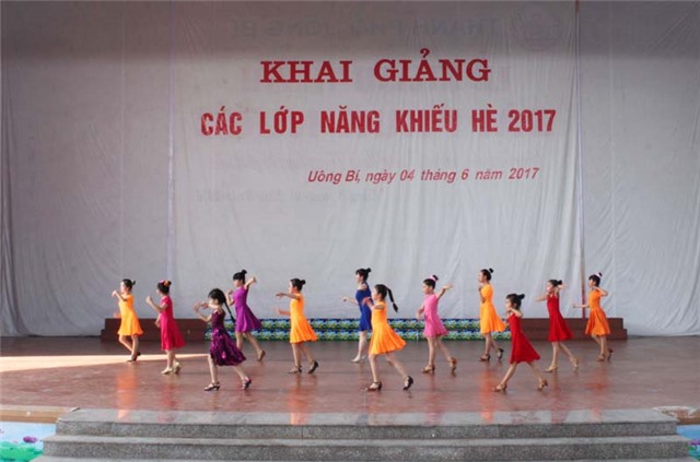 TP Uông Bí: Khai giảng các lớp năng khiếu hè 2017