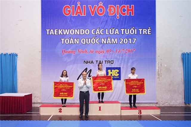 Quảng Ninh giành 13 HC tại Giải vô địch Taekwondo các lứa tuổi toàn quốc 2017
