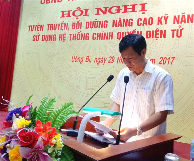 Tập huấn nâng cao kỹ năng sử dụng hệ thống chính quyền điện tử