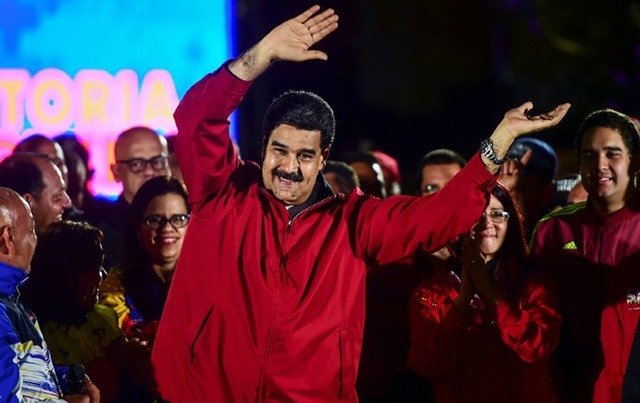  Tổng thống Venezuela Nicolas Maduro tuyên bố giành thắng lợi