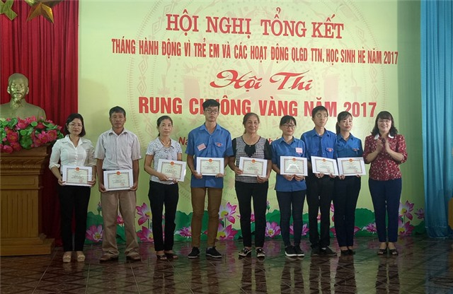 Phường Nam Khê: Tổng kết Tháng hành động Vì trẻ em năm 2017