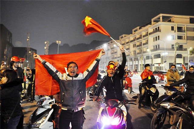 Đảm bảo trật tự ATGT cho các hoạt động cổ vũ đội tuyển U23 quốc gia