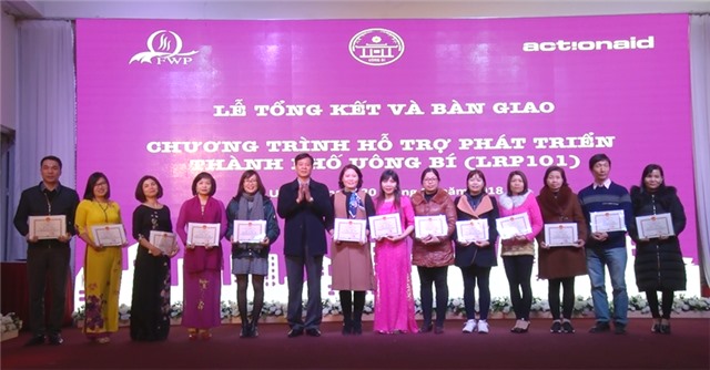 Tổng kết Chương trình hỗ trợ phát triển thành phố Uông Bí