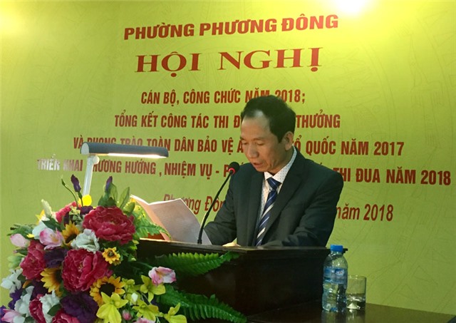 Phường Phương Đông: phát động phong trào thi đua năm 2018