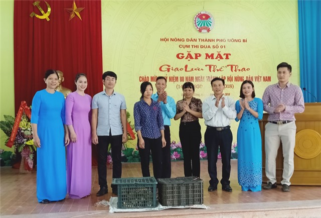 Cụm thi đua số 1 - Hội Nông dân thành phố gặp mặt kỷ niệm ngày thành lập Hội Nông dân Việt Nam 