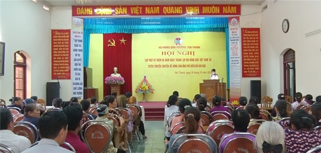 Hội Nông dân phường Yên Thanh gặp mặt kỷ niệm 88 năm ngày thành lập Hội Nông dân Việt Nam 