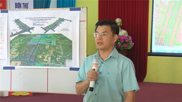 Chủ tịch UBND thành phố Nguyễn Mạnh Hà làm việc với đại diện các hộ dân ảnh hưởng bởi Dự án đường Trần Hưng Đạo kéo dài