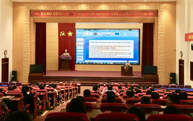 Tập huấn Luật ban hành văn bản quy phạm pháp luật