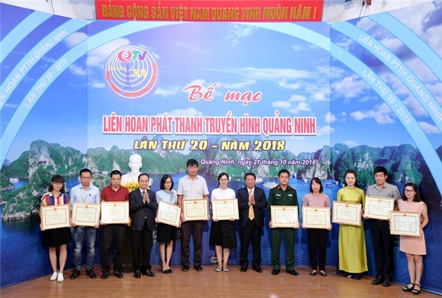 Trung tâm Truyền thông và văn hóa TP Uông Bí giành 2 giải Vàng, 1 giải Bạc tại Liên hoan PT-TH tỉnh Quảng Ninh 2018