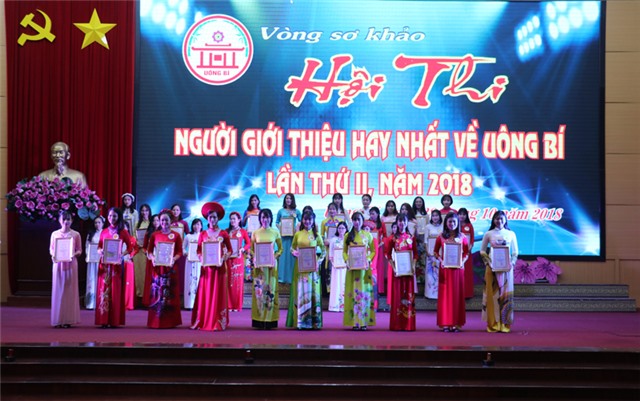 Sơ khảo hội thi người giới thiệu hay nhất về thành phố Uông Bí lần thứ 2: chọn 10 thí sinh xuất sắc vào vòng chung kết