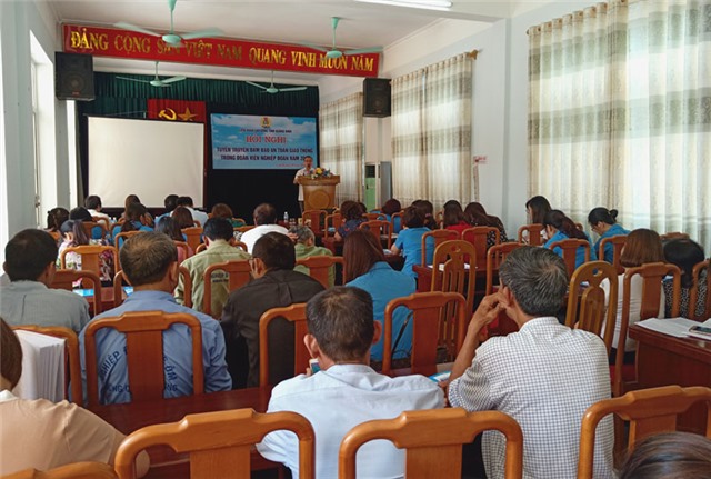 Tuyên truyền phòng chống tội phạm, TNXH, ATGT cho đoàn viên công đoàn