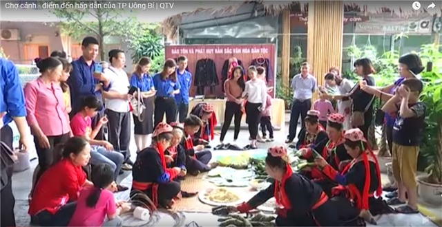 Chợ cảnh - điểm đến hấp dẫn của TP Uông Bí 