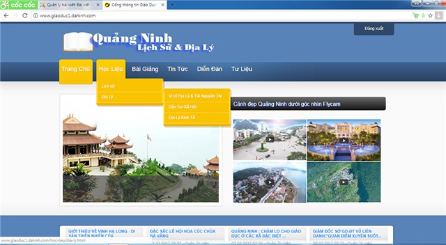 Giúp học sinh yêu thích môn lịch sử - địa lý