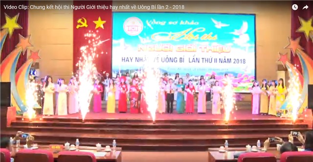 Chung kết hội thi Người Giới thiệu hay nhất về Uông Bí lần 2 - 2018, lan tỏa tình yêu, niềm tự hào về thành phố Uông Bí giàu tiềm năng bản sắc