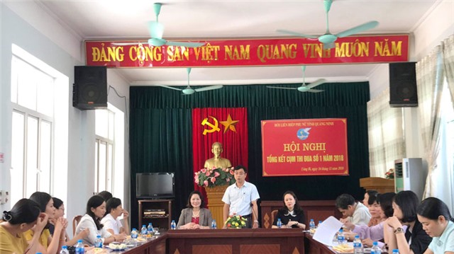 Hội LHPN tỉnh tổng kết cụm thi đua số 1 năm 2018