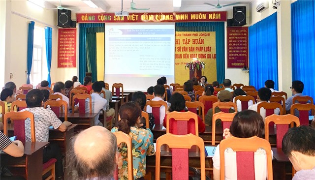 Tập huấn Luật du lịch cho trên 100 chủ cơ sở lưu trú