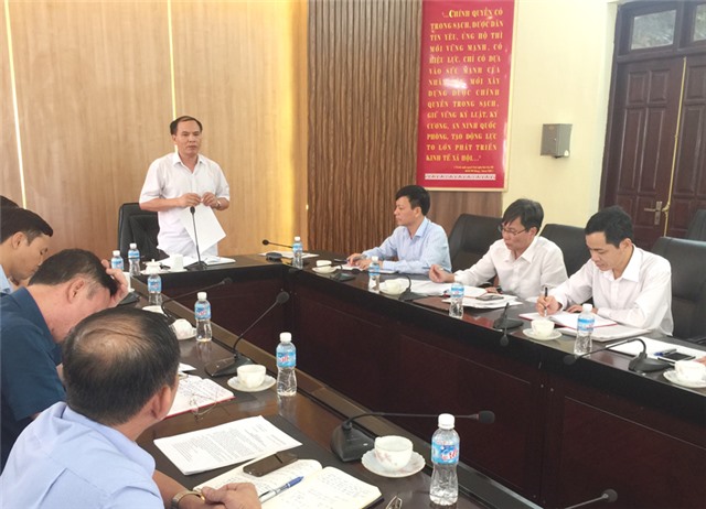 Hội nghị báo cáo kết quả thực hiện hợp nhất Cơ quan Kiểm tra - Thanh tra, Tổ chức - Nội vụ