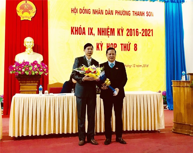 HĐND phường Thanh Sơn bầu bổ sung chức danh Phó Chủ tịch UBND phường 