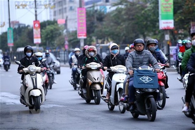 Không khí lạnh lại tràn về, các tỉnh Bắc Bộ rét về đêm và sáng