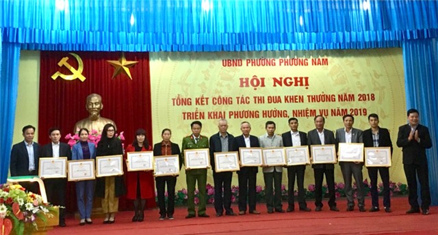 Phường Phương Nam: biểu dương 13 tập thể, 51 cá nhân xuất sắc 