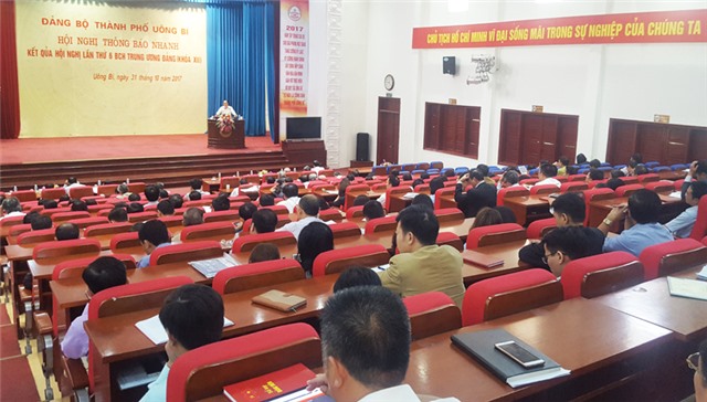 TP Uông Bí: Cụ thể hóa thành các nhiệm vụ sát thực