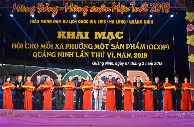 Khai mạc Hội chợ OCOP Quảng Ninh lần thứ VI - năm 2018