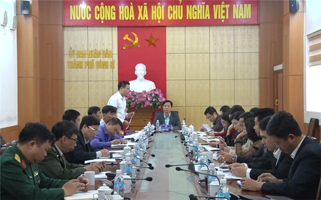 Thành phố rà soát công tác chuẩn bị Lễ hội Hoa Anh Đào - Mai Vàng Yên Tử 2018