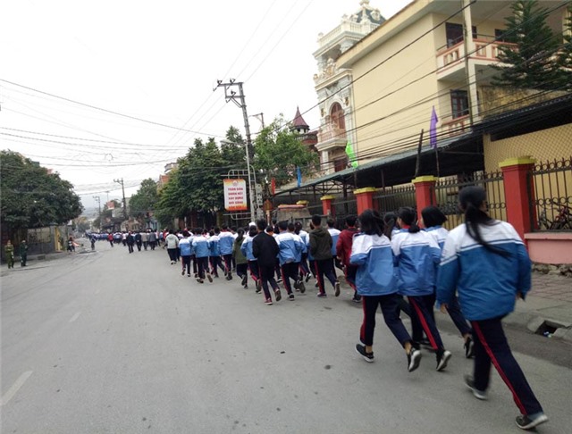Phường Quang Trung phát động Ngày chạy Olympic vì sức khỏe toàn dân năm 2018