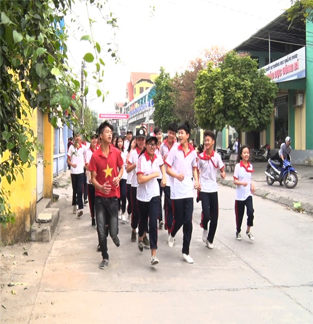 Phường Yên Thanh: Phát động Ngày chạy Olympic vì sức khỏe toàn dân năm 2018