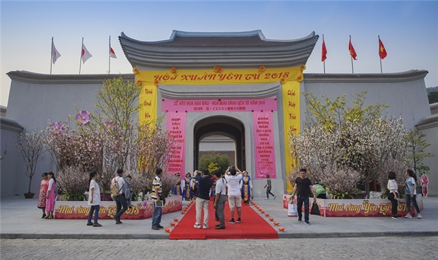 Ấn tượng Lễ hội hoa Anh đào - Mai vàng Yên Tử năm 2018