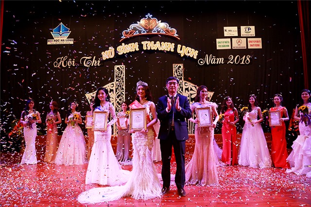 Chung kết Hội thi Nữ sinh thanh lịch Trường ĐH Hạ Long