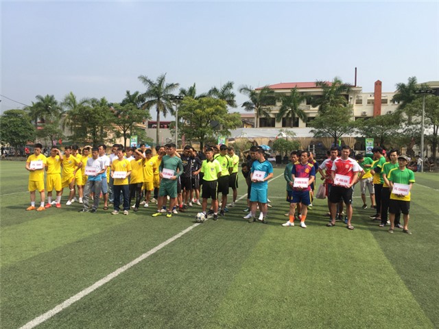 Khai mạc Giải bóng đá Cup Cột Đồng Hồ lần thứ 2