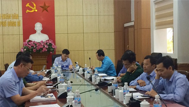 UBND tỉnh giao ban trực tuyến công tác đầu tư xây dựng cơ bản và quản lý đô thị Quý I