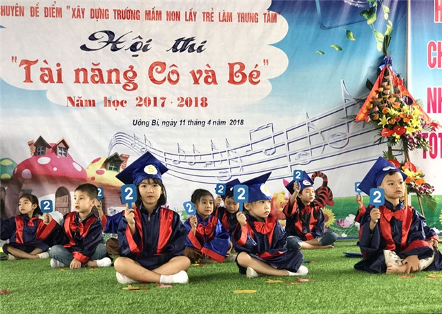 Trường Mầm non Nam Khê: Hội thi Tài năng cô và bé