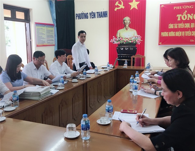 HĐND thành phố giám sát hoạt động của các trường mầm non ngoài công lập phường Yên Thanh