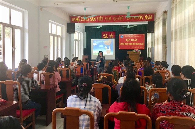 Tập huấn văn hóa ứng xử trong kinh doanh du lịch