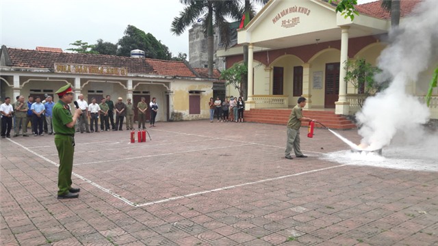 Phường Thanh Sơn: Tập huấn PCCC, cứu hộ cứu nạn