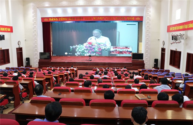 Hội nghị báo cáo viên các tỉnh ủy, thành ủy, đảng ủy trực thuộc Trung ương 