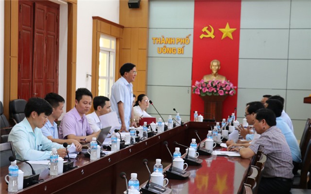 Đoàn công tác Quận Liên Chiểu, thành phố Đà Nẵng làm việc với thành phố