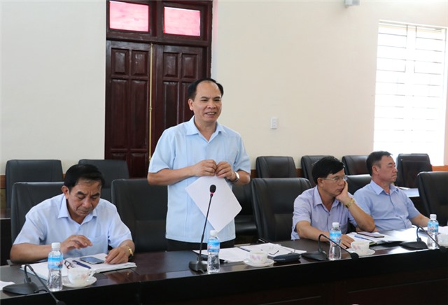 Thành ủy làm việc với đoàn công tác Huyện ủy Quỳ Hợp, tỉnh Nghệ An