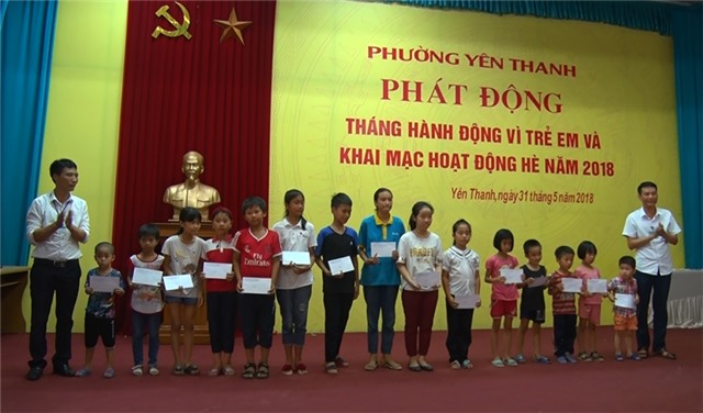 Phường Yên Thanh phát động Tháng hành động vì trẻ em 