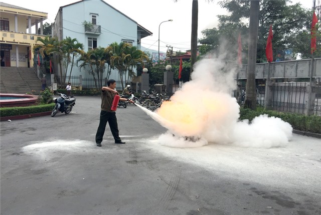 Tuyên truyền PCCC tại phường Vàng Danh