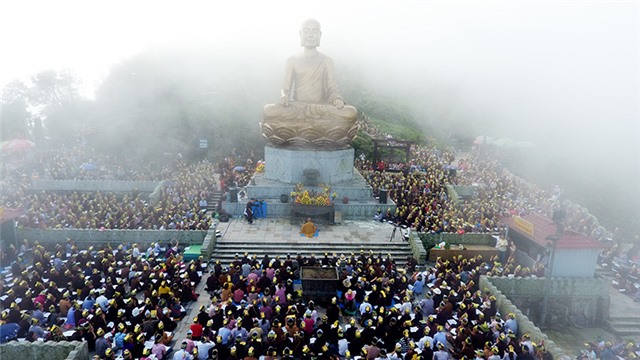 Yên Tử đón phật tử hành hương đông kỷ lục