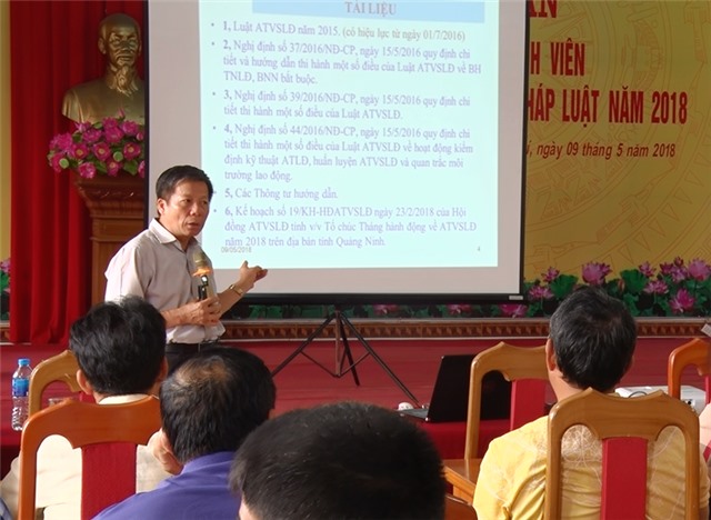 LĐLĐ thành phố tập huấn an toàn vệ sinh lao động