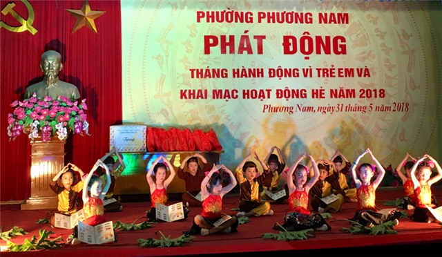 Phường Phương Nam: Phát động Tháng hành động vì trẻ em và khai mạc hoạt động hè năm 2018